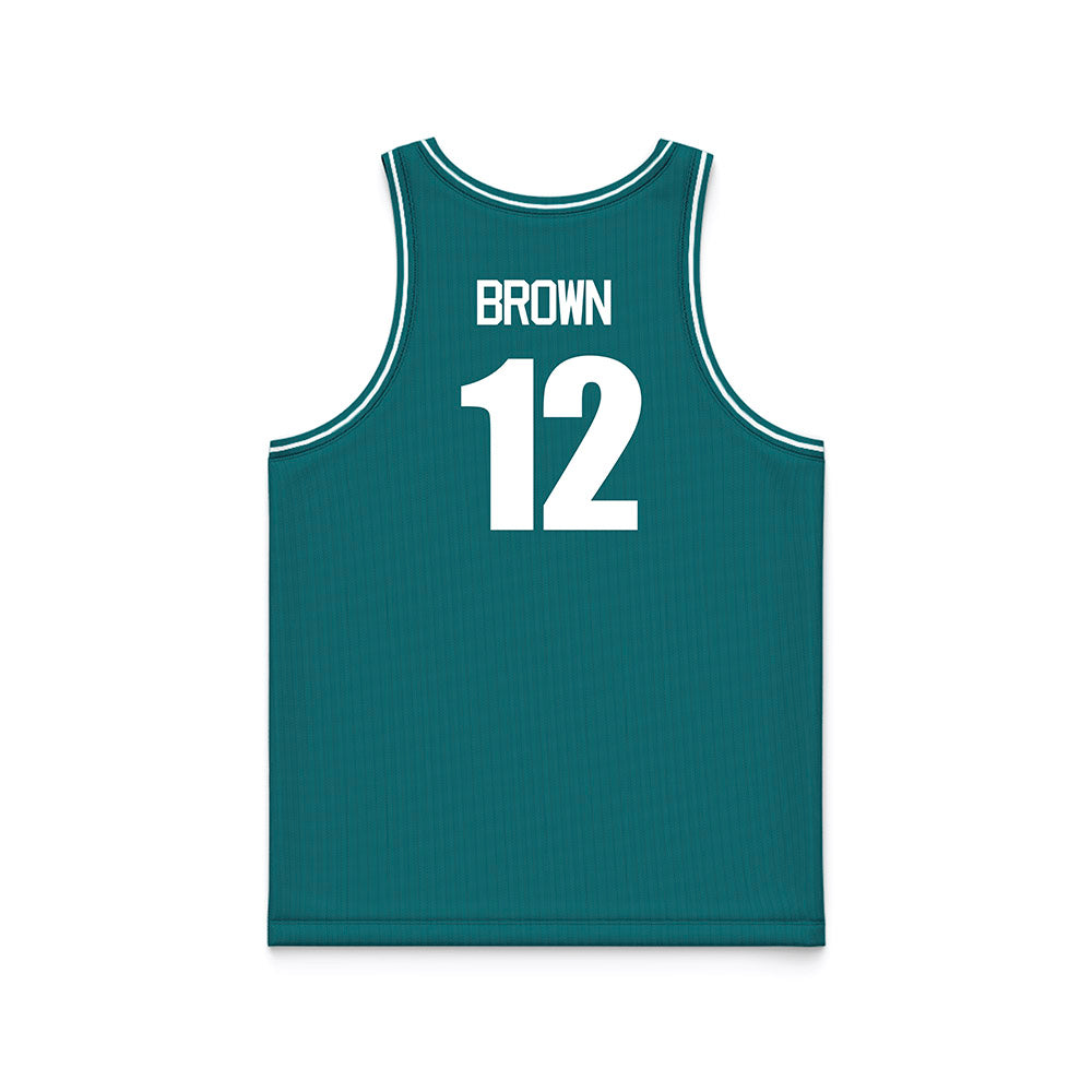 Coastal Carolina - NCAA Men's Basketball : Devin Brown - Basketball Jersey-1