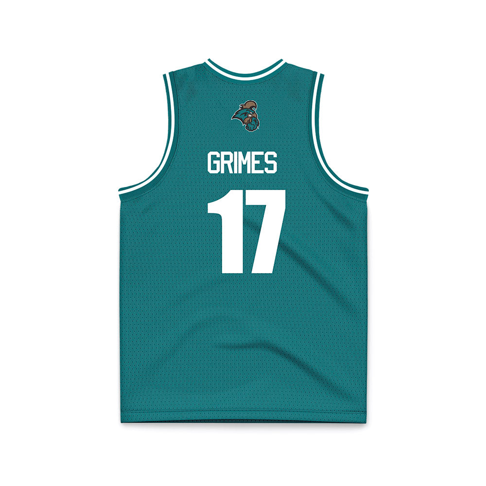 Coastal Carolina - NCAA Women's Basketball : Kinsea Grimes - Basketball Jersey-1