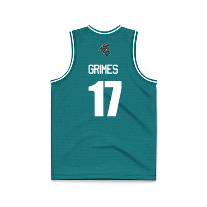 Coastal Carolina - NCAA Women's Basketball : Kinsea Grimes - Basketball Jersey-1