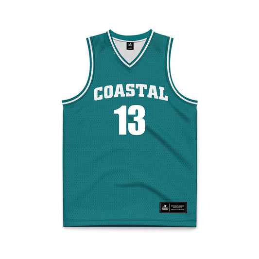 Coastal Carolina - NCAA Women's Basketball : Tracey Hueston - Basketball Jersey-0
