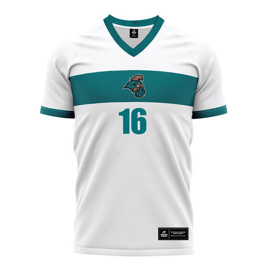 Coastal Carolina - NCAA Men's Soccer : Gudjon Stefansson - Soccer Jersey-0