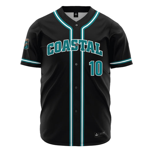 Coastal Carolina - NCAA Baseball : Ty Barrango - Baseball Jersey