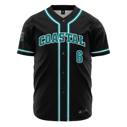 Coastal Carolina - NCAA Baseball : Chad Born - Baseball Jersey