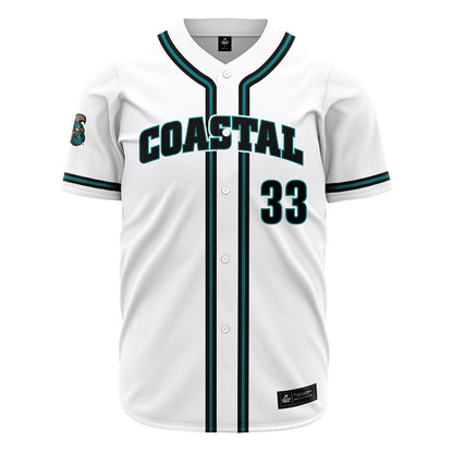  Coastal Carolina - NCAA Baseball : Tadan Bell - Jersey-0