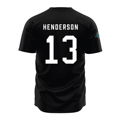 Coastal Carolina - NCAA Softball : Abby Henderson - Black Jersey-1