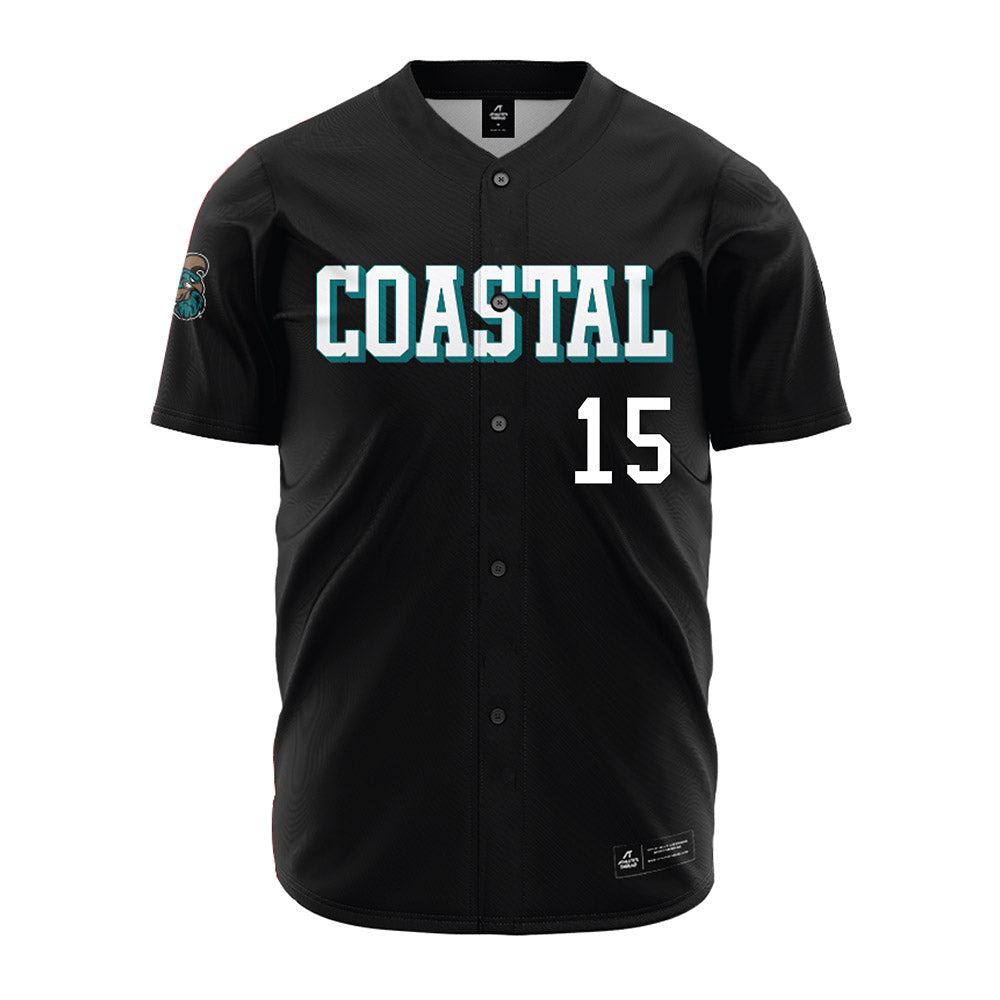 Coastal Carolina - NCAA Softball : Bailey Huff - Black Jersey-0