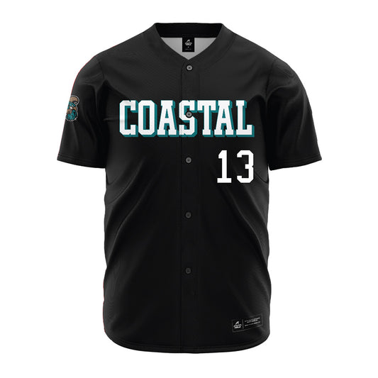 Coastal Carolina - NCAA Softball : Abby Henderson - Black Jersey-0