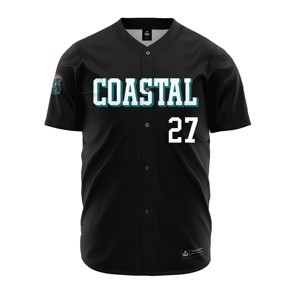 Coastal Carolina - NCAA Softball : Brielle Normandin - Black Jersey-0