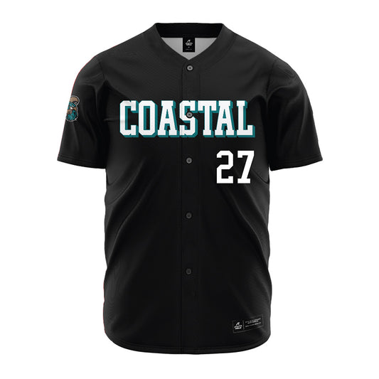 Coastal Carolina - NCAA Softball : Brielle Normandin - Black Jersey-0