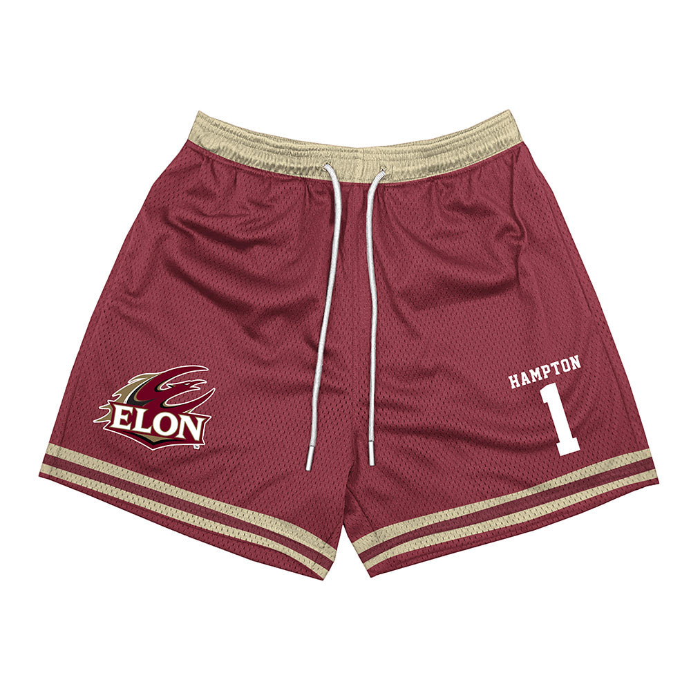 Elon - NCAA Football : Jalen Hampton - Shorts