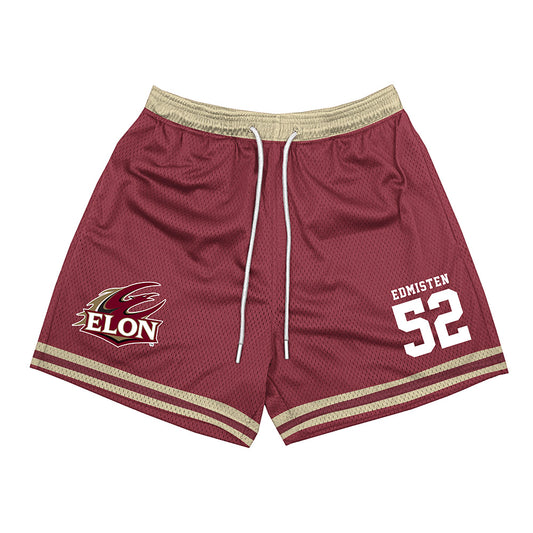 Elon - NCAA Football : Luke Edmisten - Shorts-0