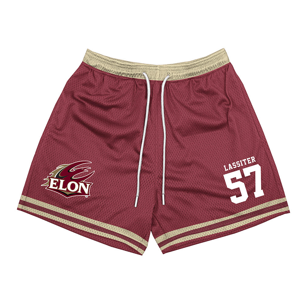 Elon - NCAA Football : Demari Lassiter - Shorts-0
