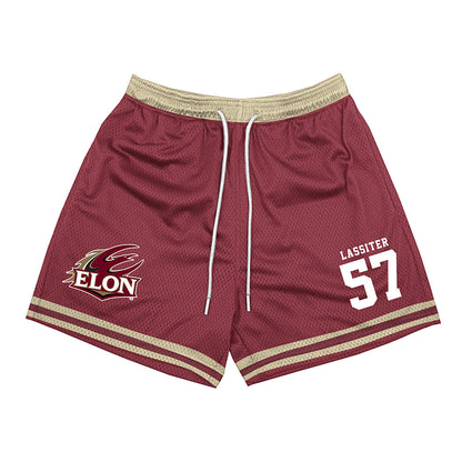 Elon - NCAA Football : Demari Lassiter - Shorts-0