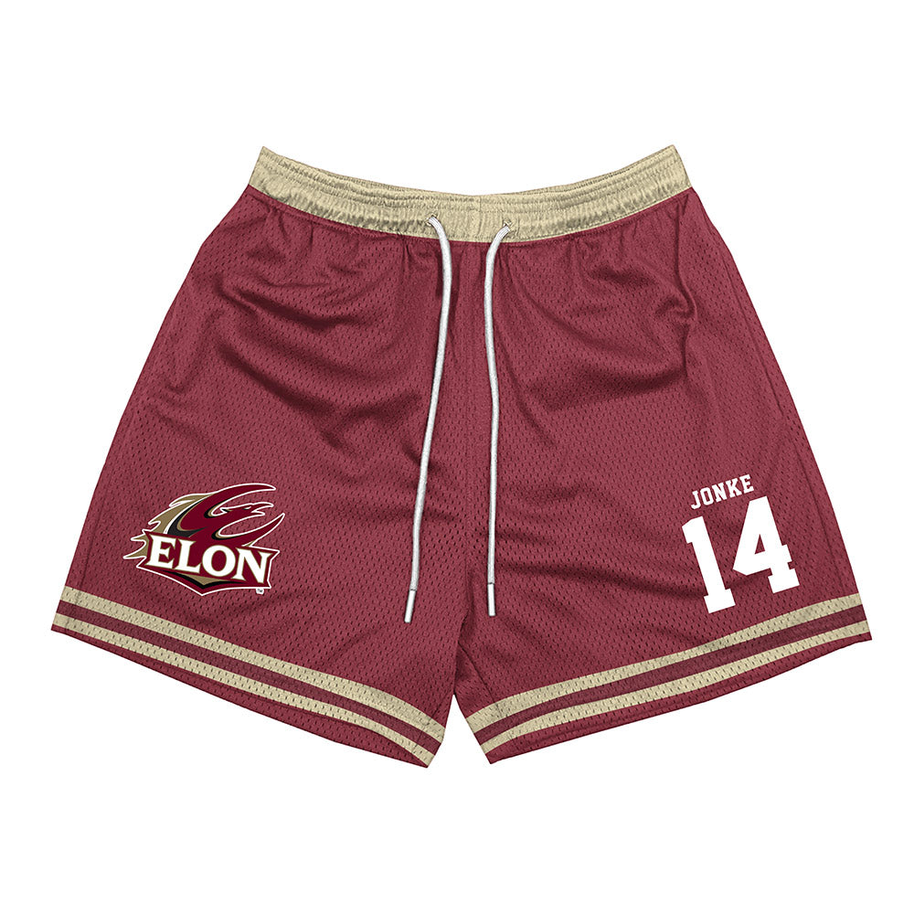 Elon - NCAA Men's Soccer : Weston Jonke - Shorts-0