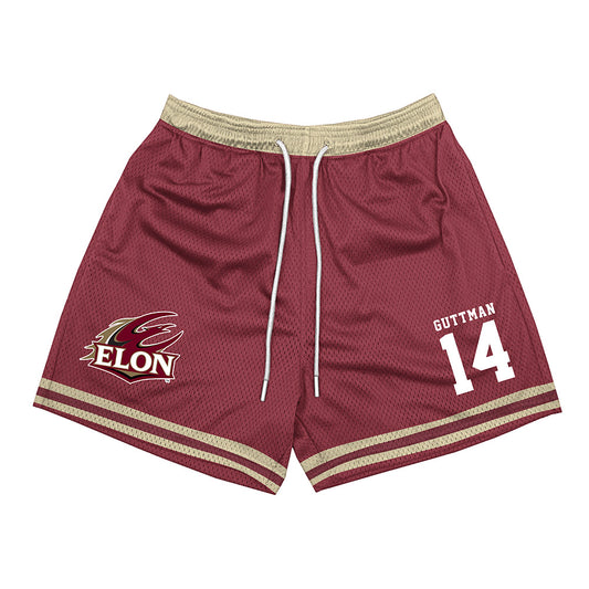 Elon - NCAA Football : Elijah Guttman - Shorts-0