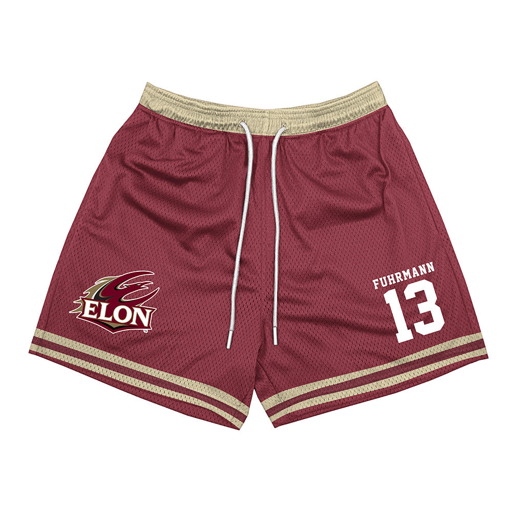 Elon - NCAA Football : Isaiah Fuhrmann - Shorts-0