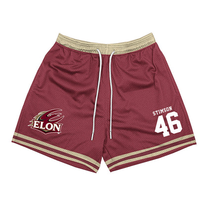 Elon - NCAA Football : Carter Stimson - Shorts-0
