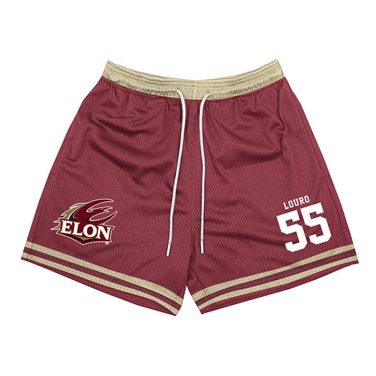 Elon - NCAA Football : Jake Louro - Shorts-0