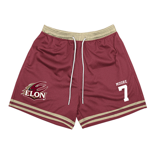 Elon - NCAA Football : Cazeem Moore - Shorts