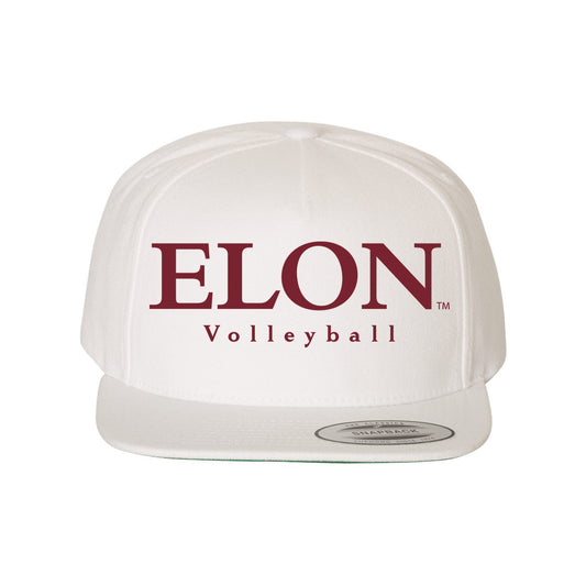 Elon - NCAA Women's Volleyball : Dani Wallace - Snapback Hat-0