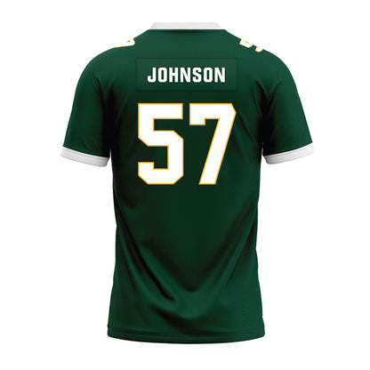 Baylor - NCAA Football : Christopher Johnson - Green Premium Football Jersey-1