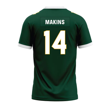 Baylor - NCAA Football : Kj Makins - Green Premium Football Jersey-1