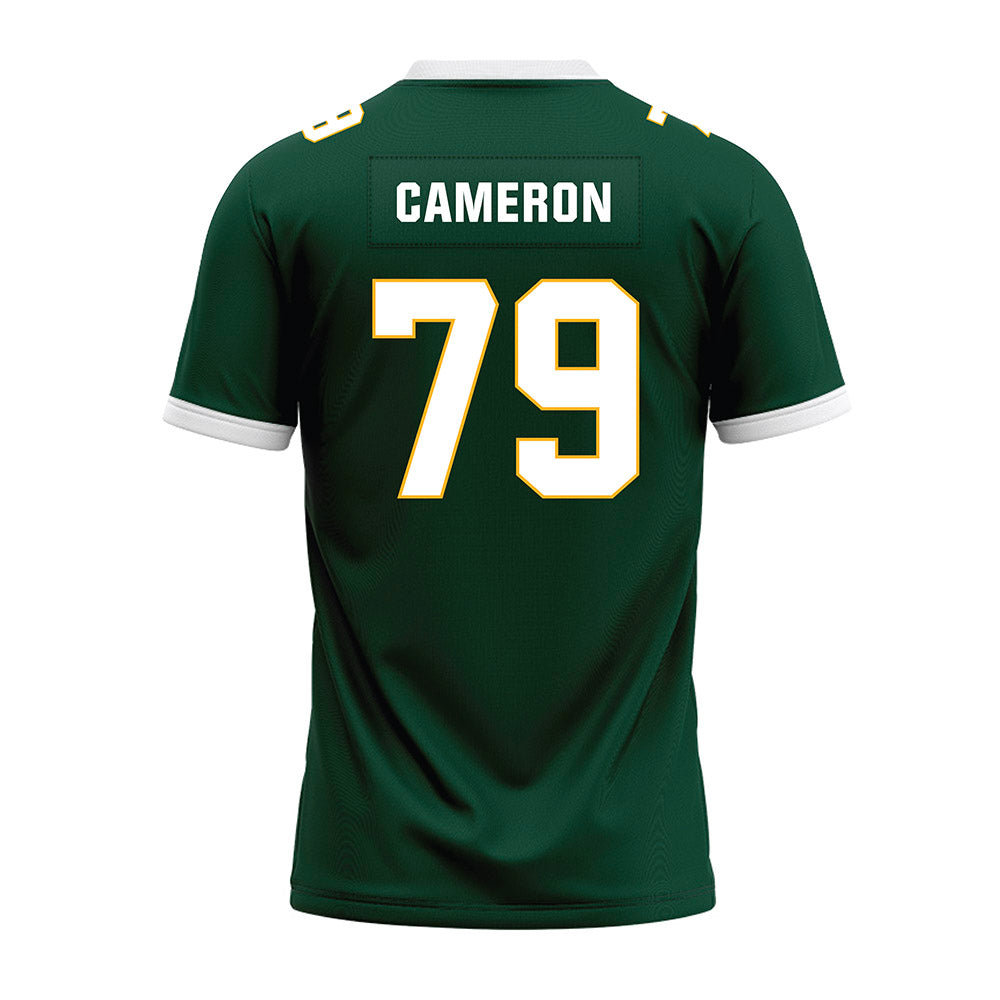 Baylor - NCAA Football : Connor Cameron - Green Premium Football Jersey-1