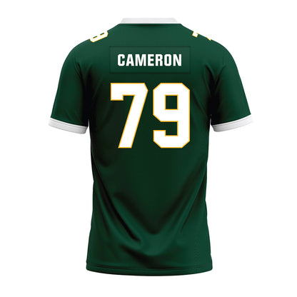 Baylor - NCAA Football : Connor Cameron - Green Premium Football Jersey-1