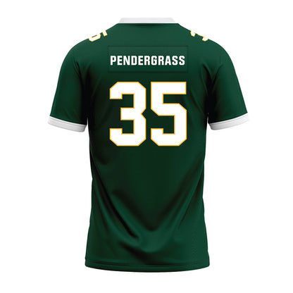 Baylor - NCAA Football : Dawson Pendergrass - Green Premium Football Jersey-1