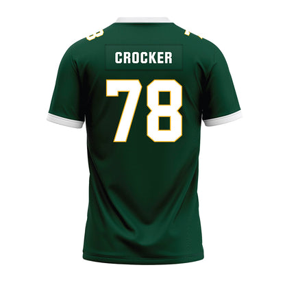Baylor - NCAA Football : Joseph Crocker - Green Premium Football Jersey-1