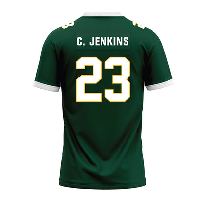 Baylor - NCAA Football : Cameren C. Jenkins - Green Premium Football Jersey