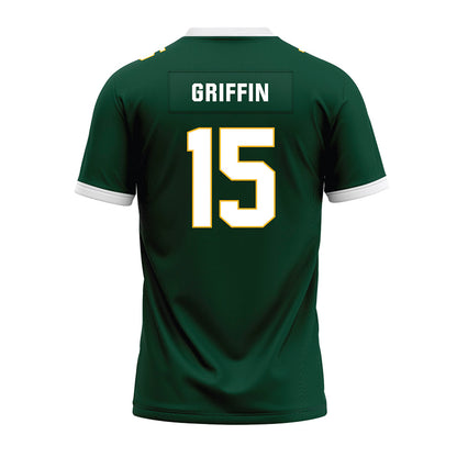 Baylor - NCAA Football : Edward Griffin - Green Premium Football Jersey-1