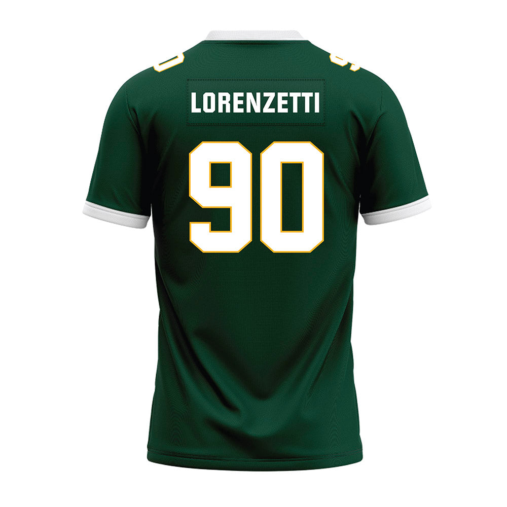 Baylor - NCAA Football : Alessandro Lorenzetti - Green Premium Football Jersey-1