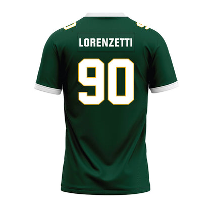 Baylor - NCAA Football : Alessandro Lorenzetti - Green Premium Football Jersey-1