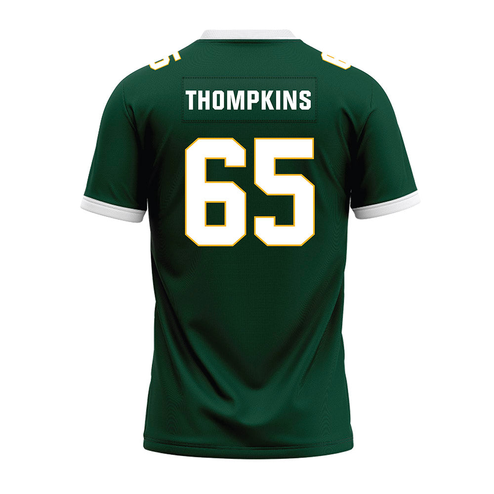 Baylor - NCAA Football : Sean Thompkins - Green Premium Football Jersey