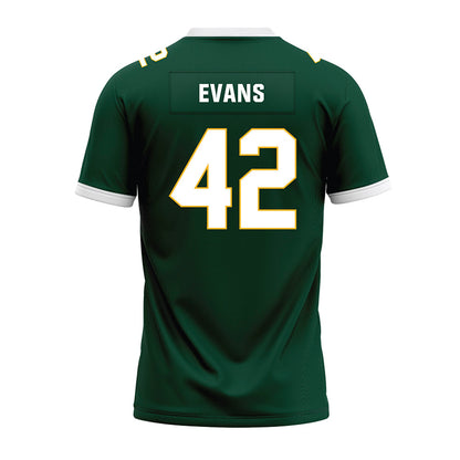 Baylor - NCAA Football : Jeremy Evans - Green Premium Football Jersey