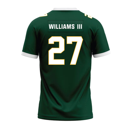 Baylor - NCAA Football : Tevin Williams III - Green Premium Football Jersey