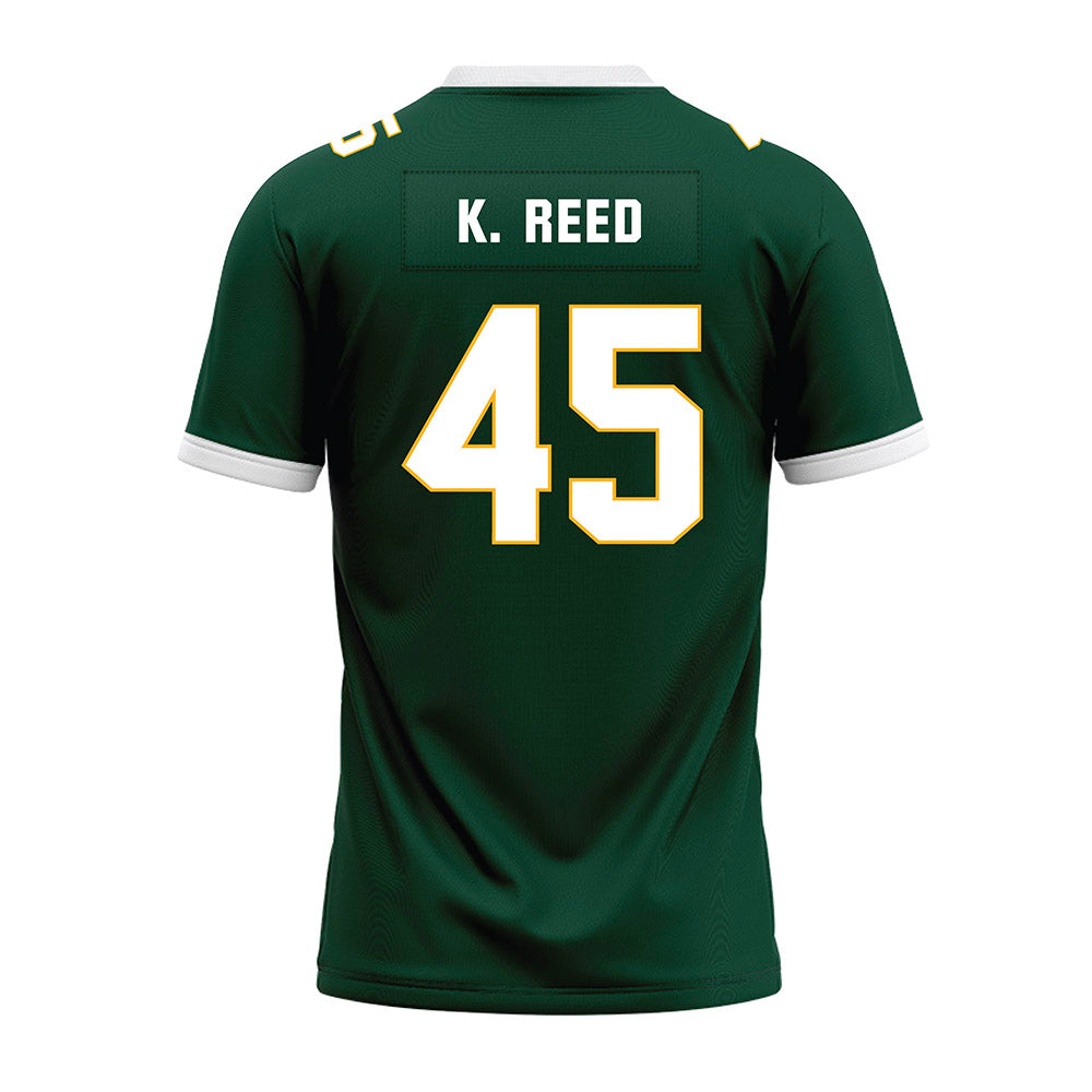 Baylor - NCAA Football : Kyland K. Reed - Green Premium Football Jersey
