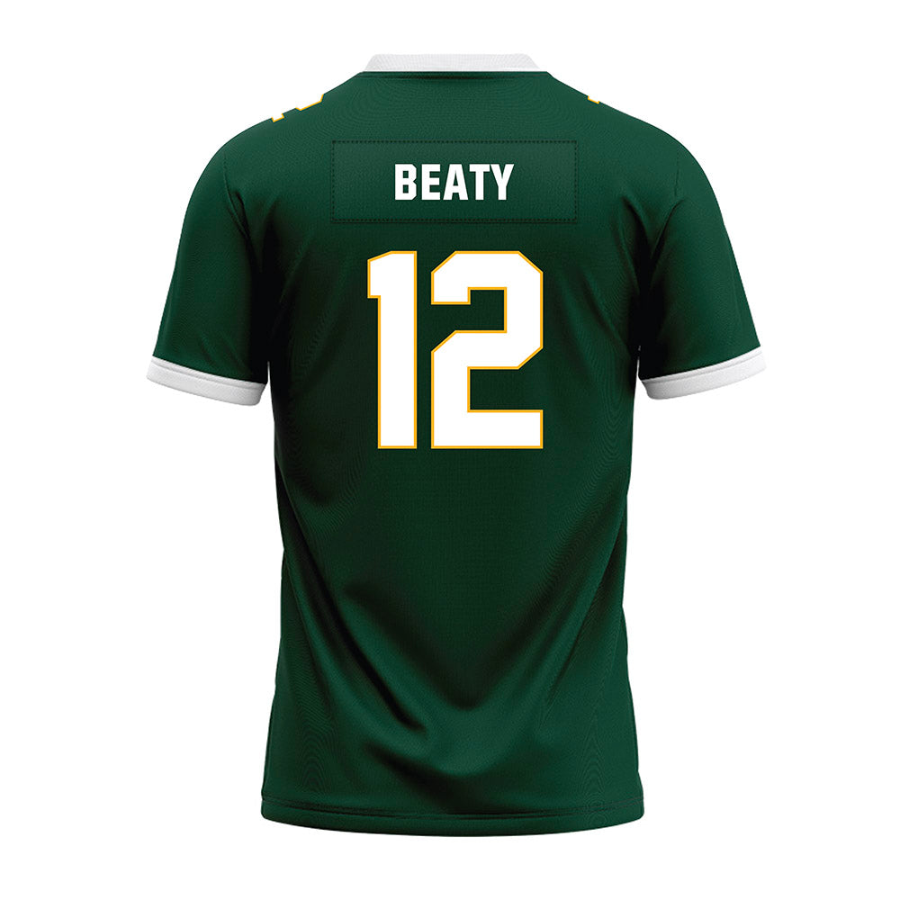 Baylor - NCAA Football : Kyler Beaty - Green Premium Football Jersey