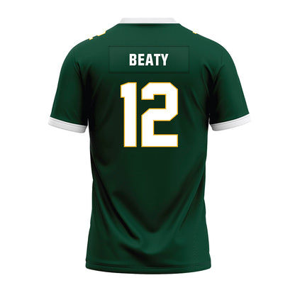 Baylor - NCAA Football : Kyler Beaty - Green Premium Football Jersey