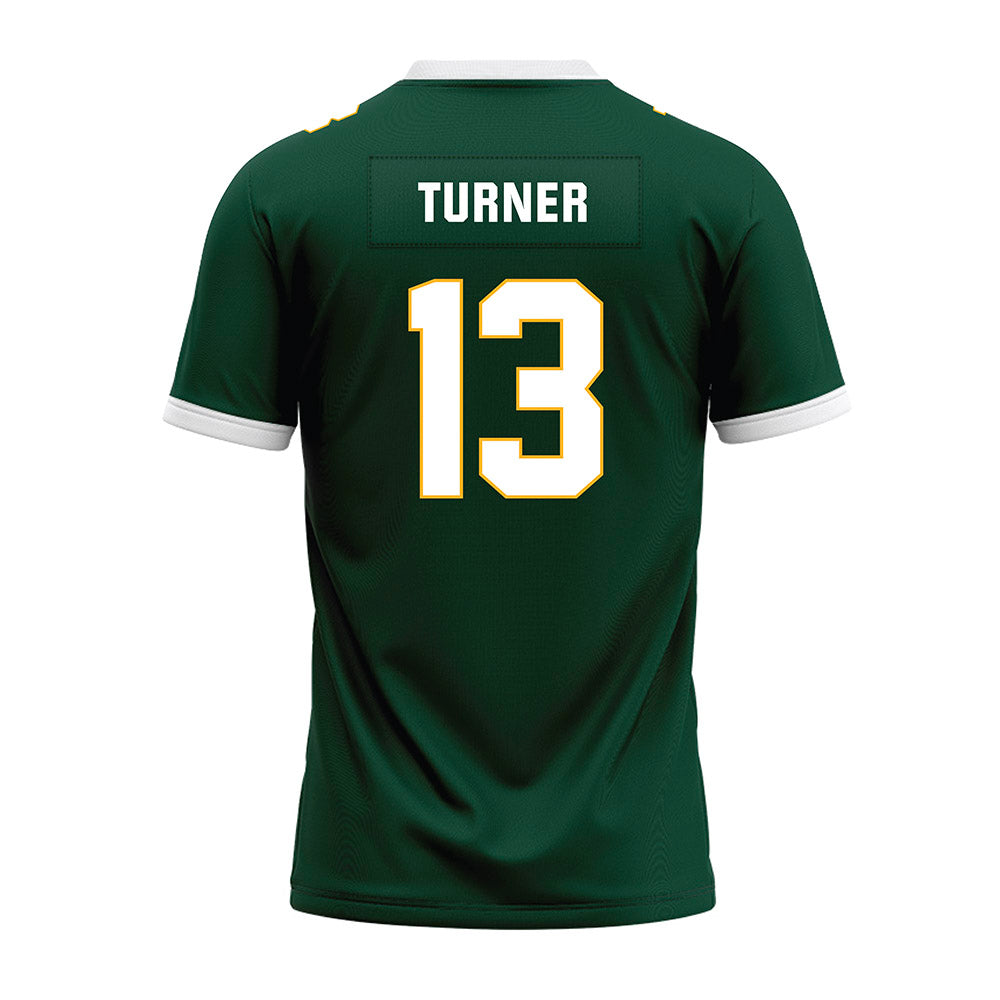 Baylor - NCAA Football : Devin Turner - Green Premium Football Jersey-1