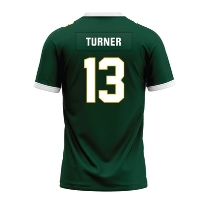 Baylor - NCAA Football : Devin Turner - Green Premium Football Jersey-1