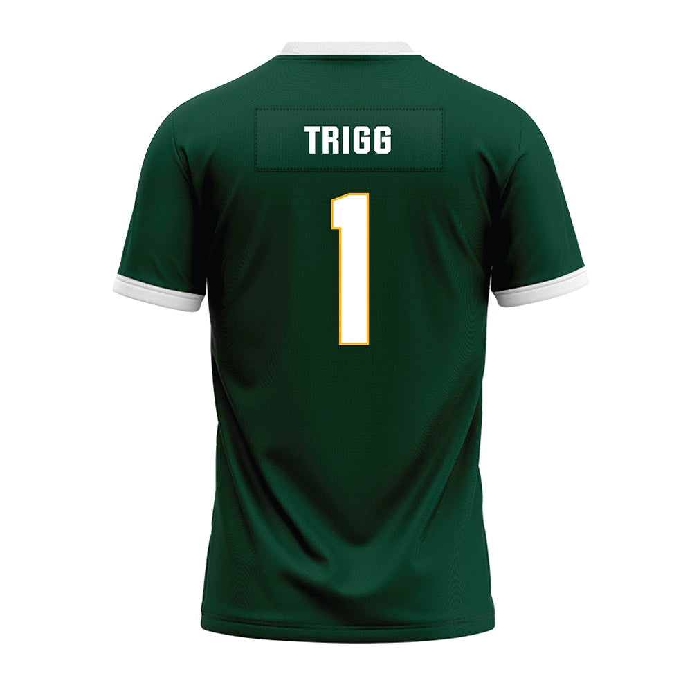 Baylor - NCAA Football : Michael Trigg - Green Premium Football Jersey