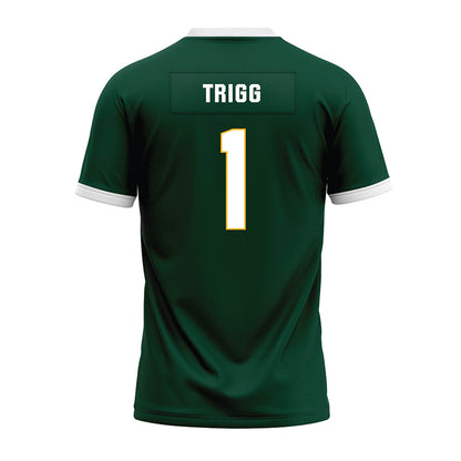 Baylor - NCAA Football : Michael Trigg - Green Premium Football Jersey