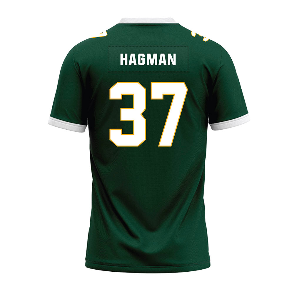 Baylor - NCAA Football : Joseph Hagman - Green Premium Football Jersey