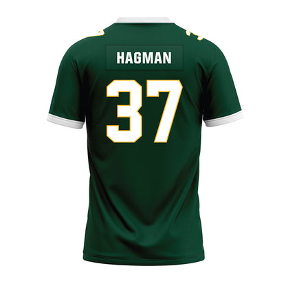 Baylor - NCAA Football : Joseph Hagman - Green Premium Football Jersey