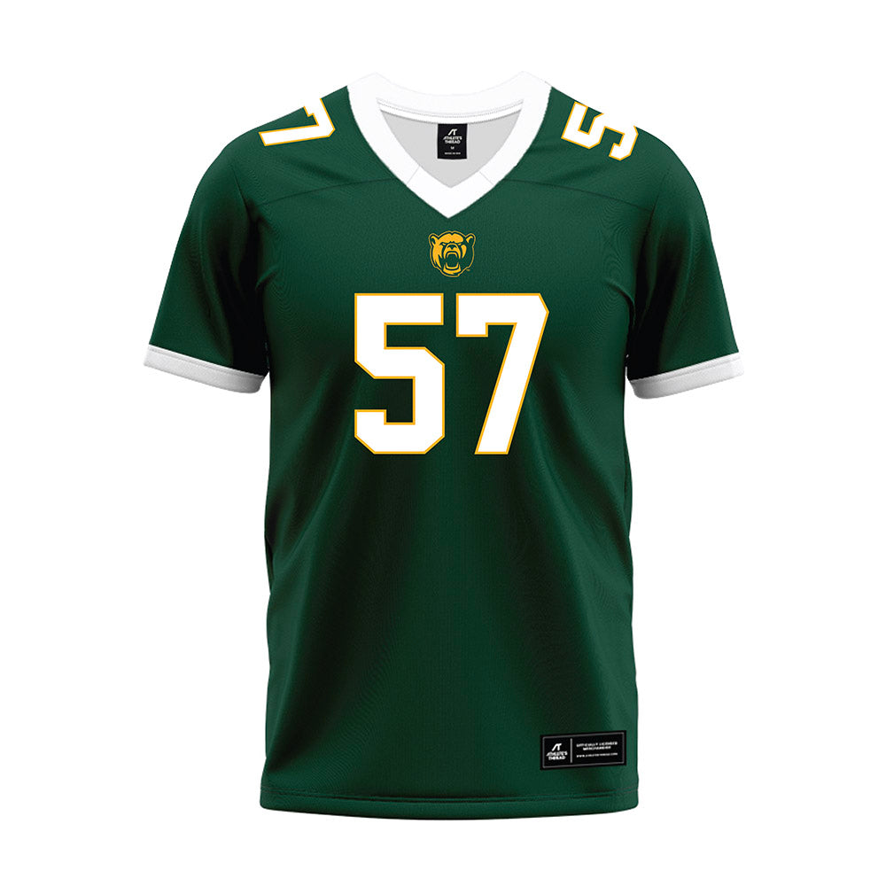 Baylor - NCAA Football : Christopher Johnson - Green Premium Football Jersey-0