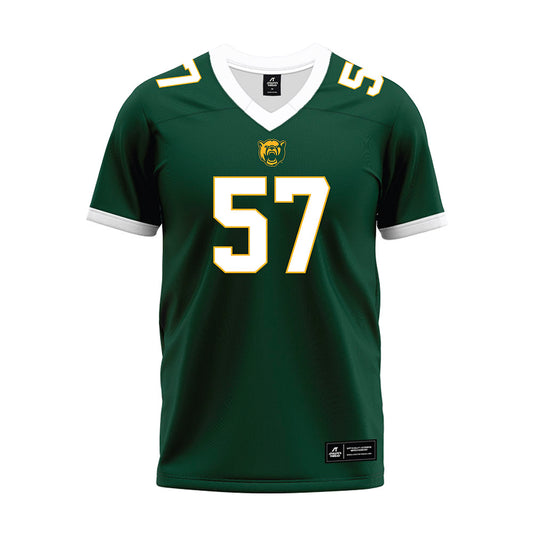 Baylor - NCAA Football : Christopher Johnson - Green Premium Football Jersey-0