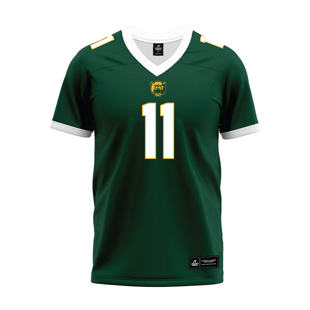 Baylor - NCAA Football : Keaton K. Thomas - Green Premium Football Jersey