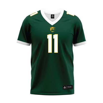 Baylor - NCAA Football : Keaton K. Thomas - Green Premium Football Jersey